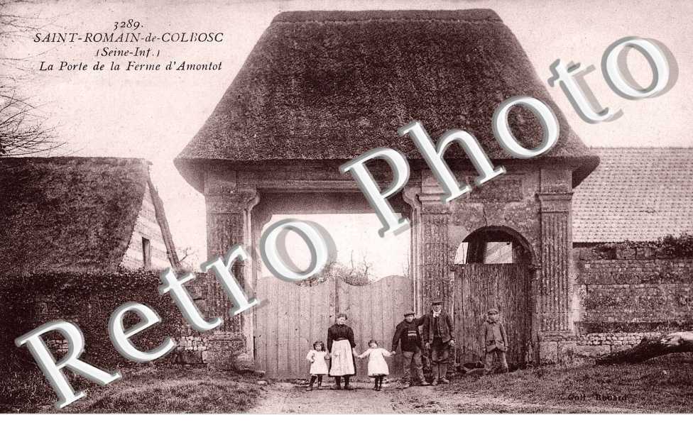 La porte de la ferme d'Amontot