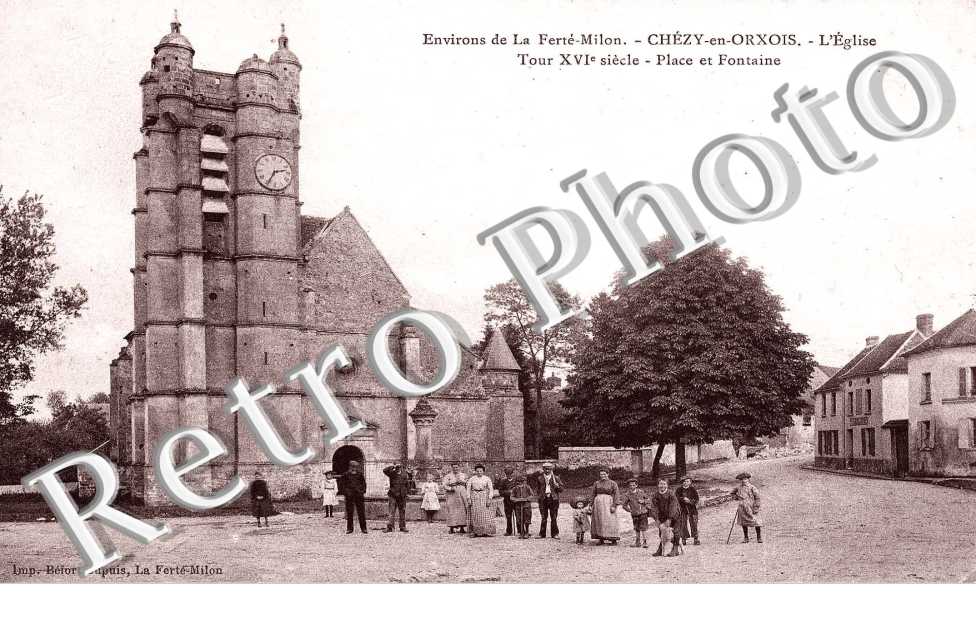 L'eglise - place et fontaine