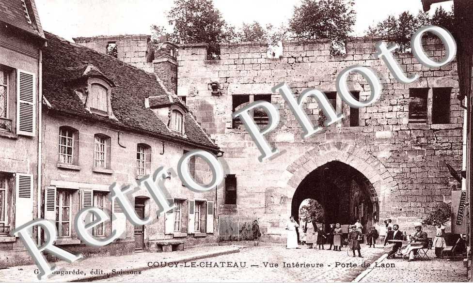 vue interieure Porte de Laon