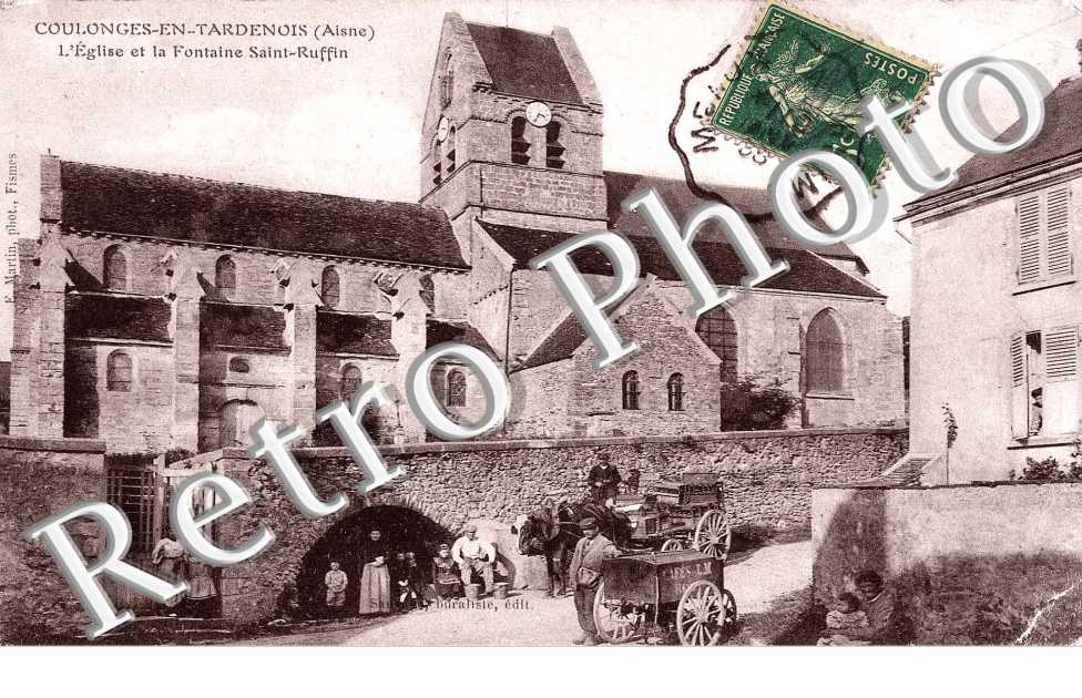 l'eglise et la fontaine Saint-Ruffin