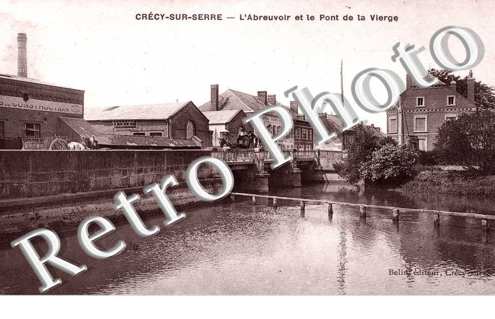 L'abreuvoir et le pont de la vierge