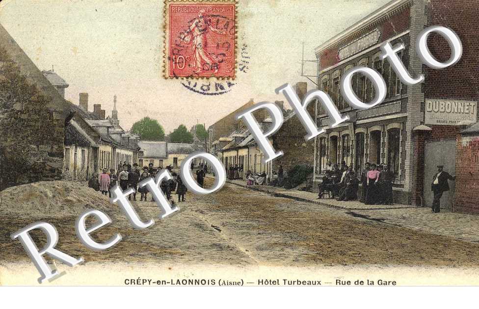 Rue de la gare - hotel Turbeaux