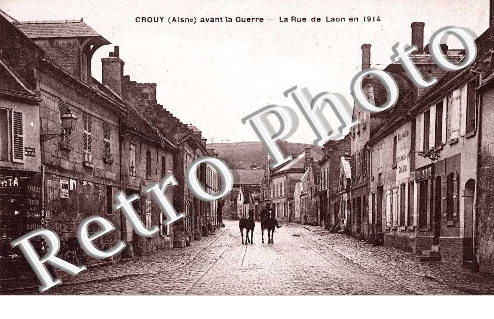 la rue de laon en 1914