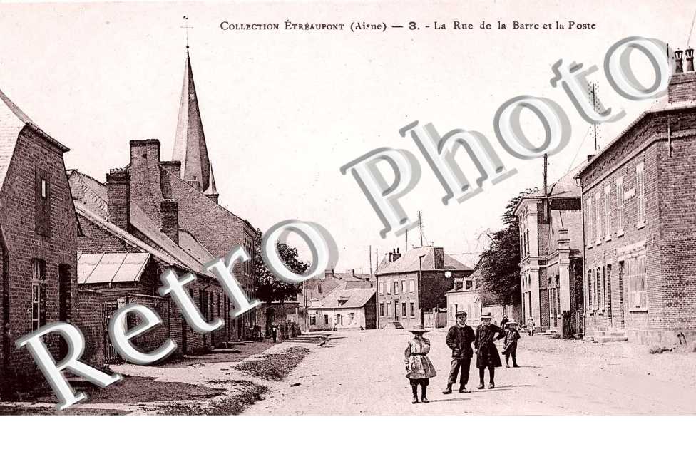 la rue de la barre et la poste