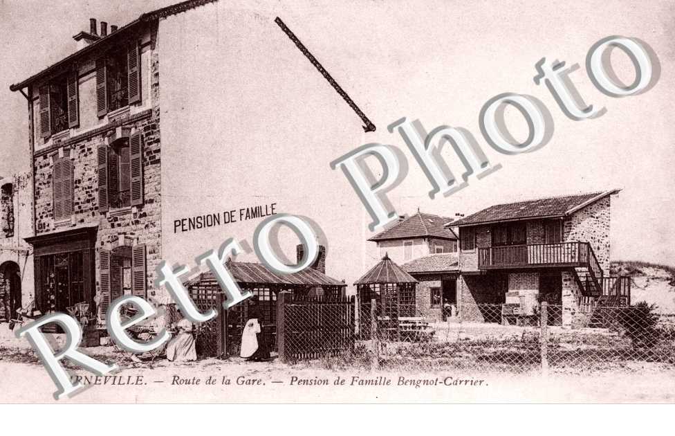 Barneville - Route de la gare - Pension de famille Bengnot-Carrier