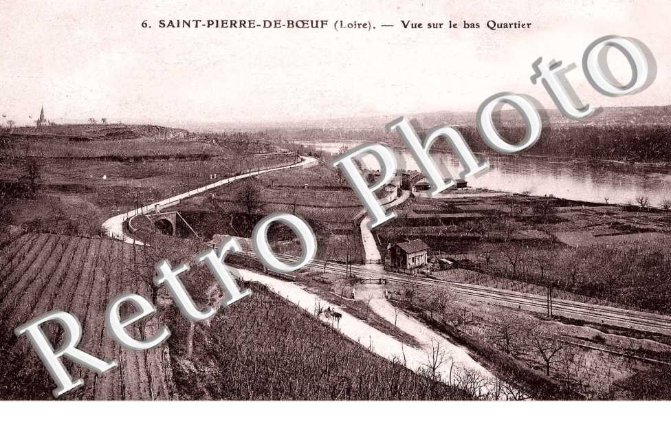 vue sur le bas quartier