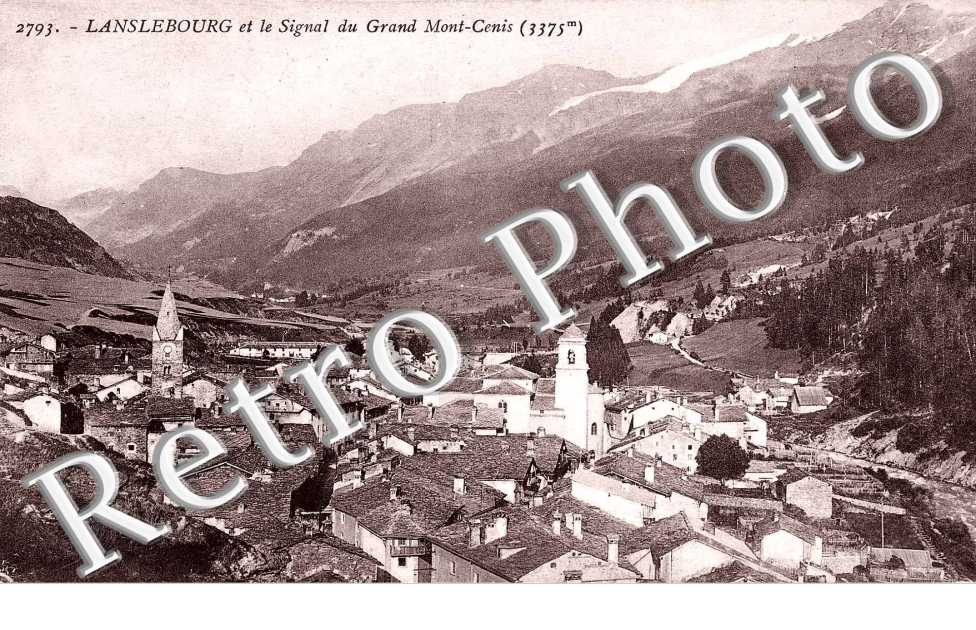 Lanslebourg et le Signal du Grand Mont-Cenis