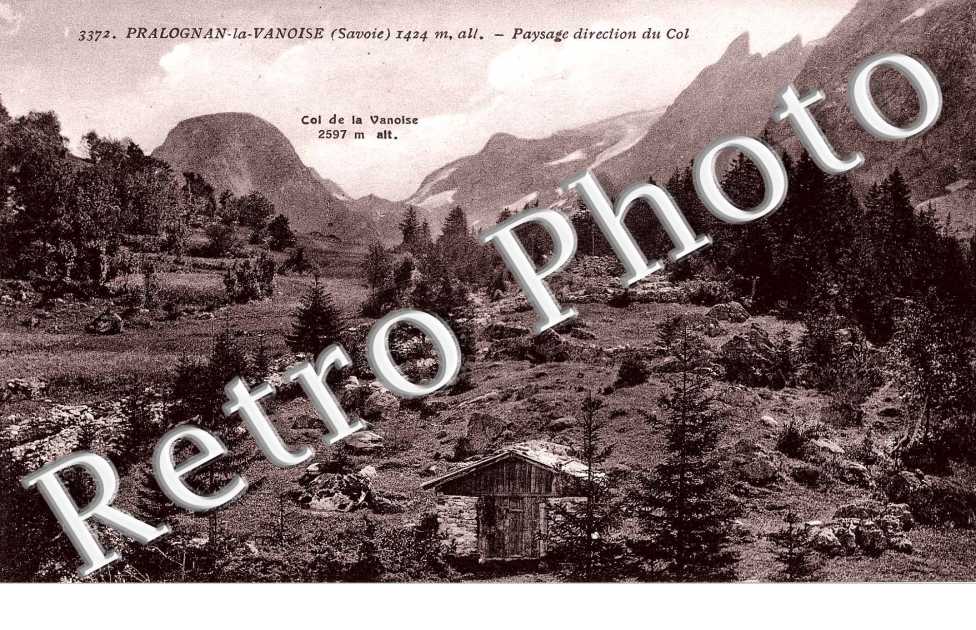 Paysage du Col de la Vanoise