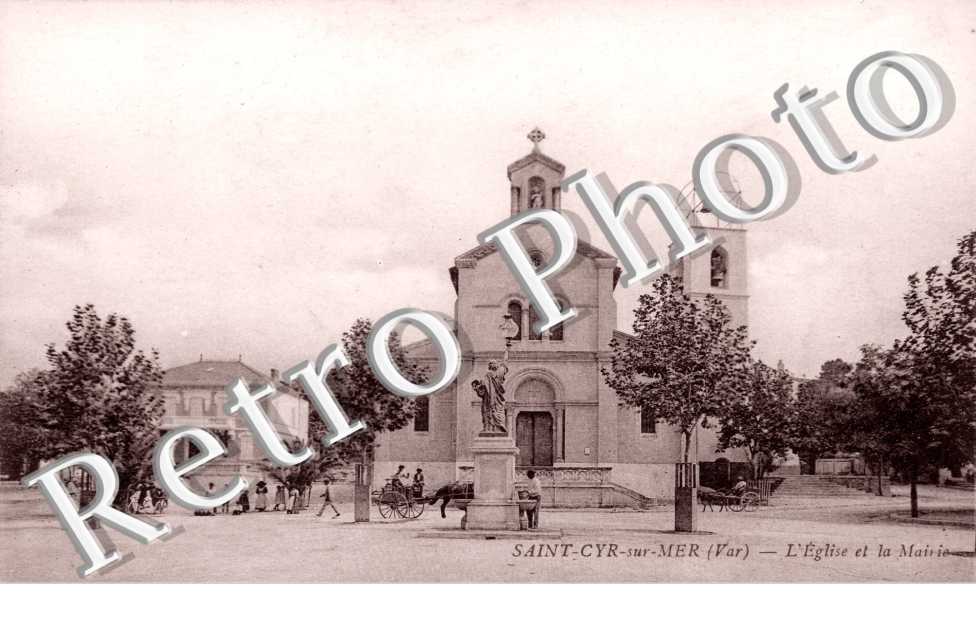 l'eglise et la mairie