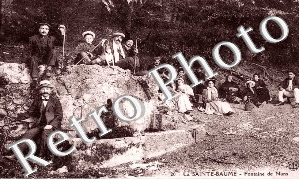 la Sainte Baume Fontaine de Nans