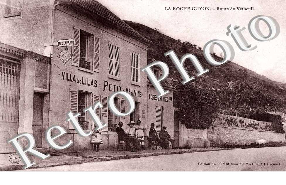 Route de Vetheuil - Villa des Lilas restaurant