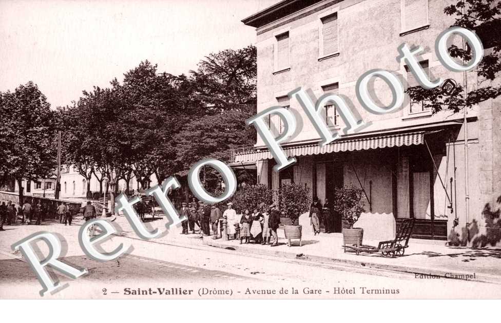 Avenue de la gare - Hotel terminus