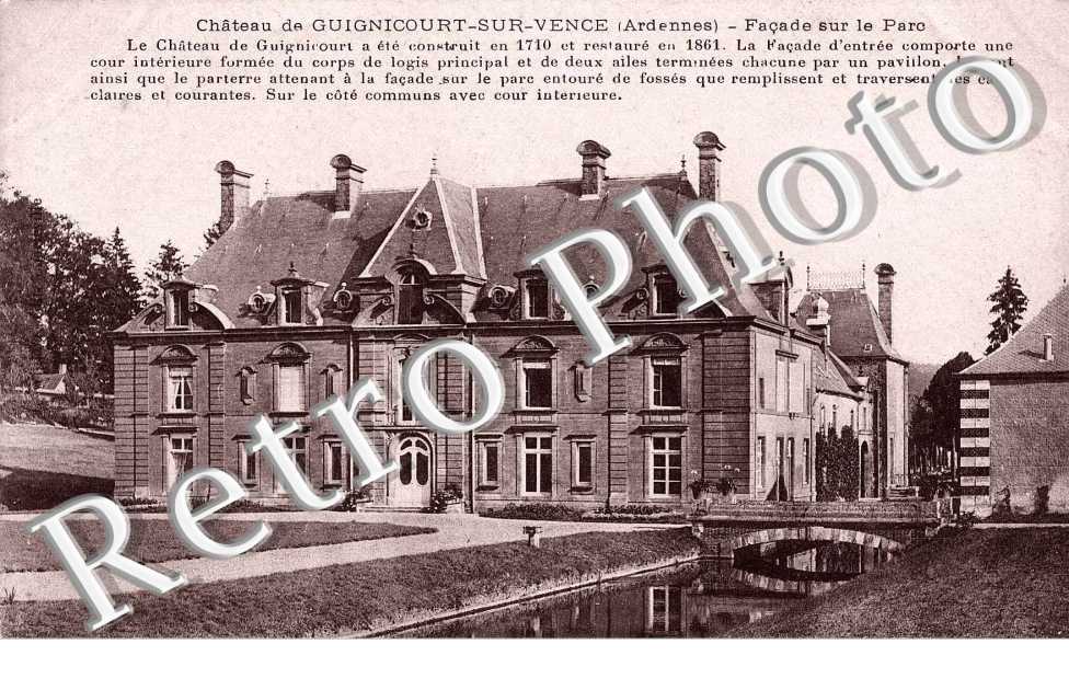 CHATEAU  FACADE SUR LE PARC