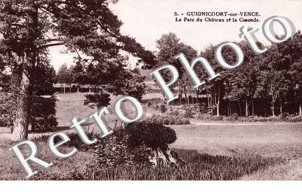 LE PARC DU CHATEAU ET LA CASCADE