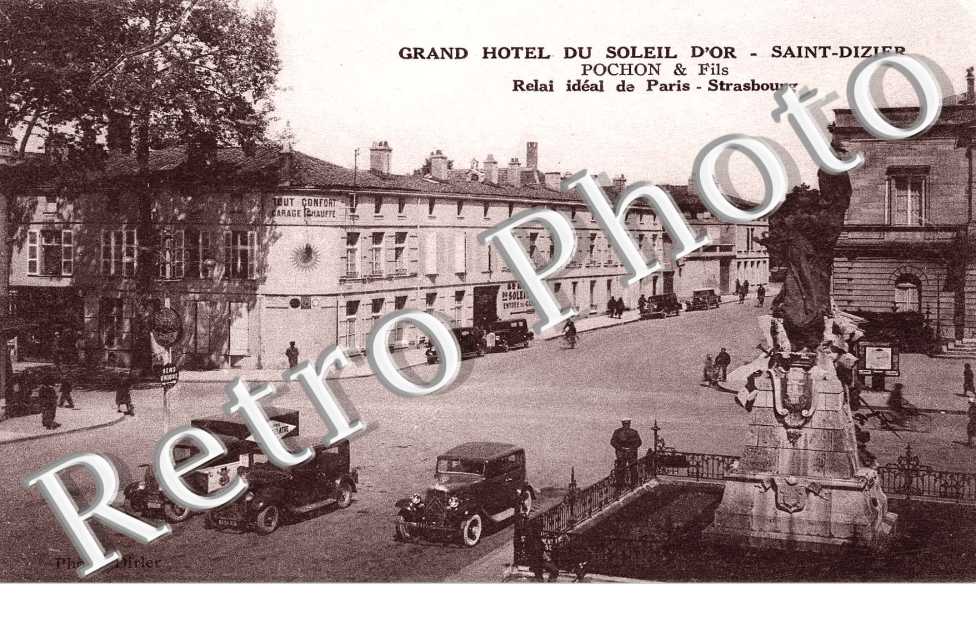 Place d'Armes  grand Hotel du soleil d'Or - Pochon & fils