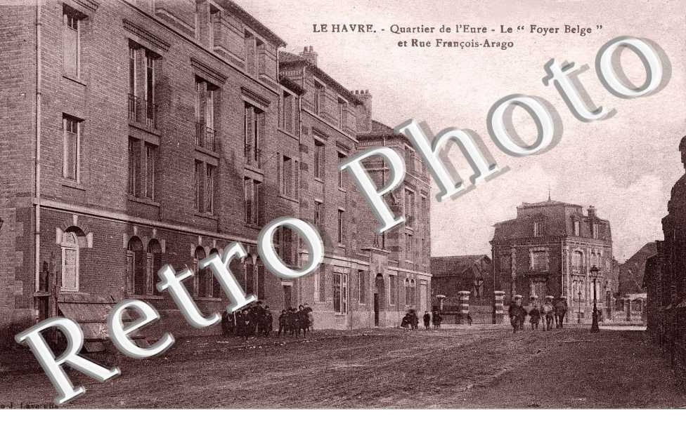 quartier de l'Eure - Le Foyer Belge et rue François Arago