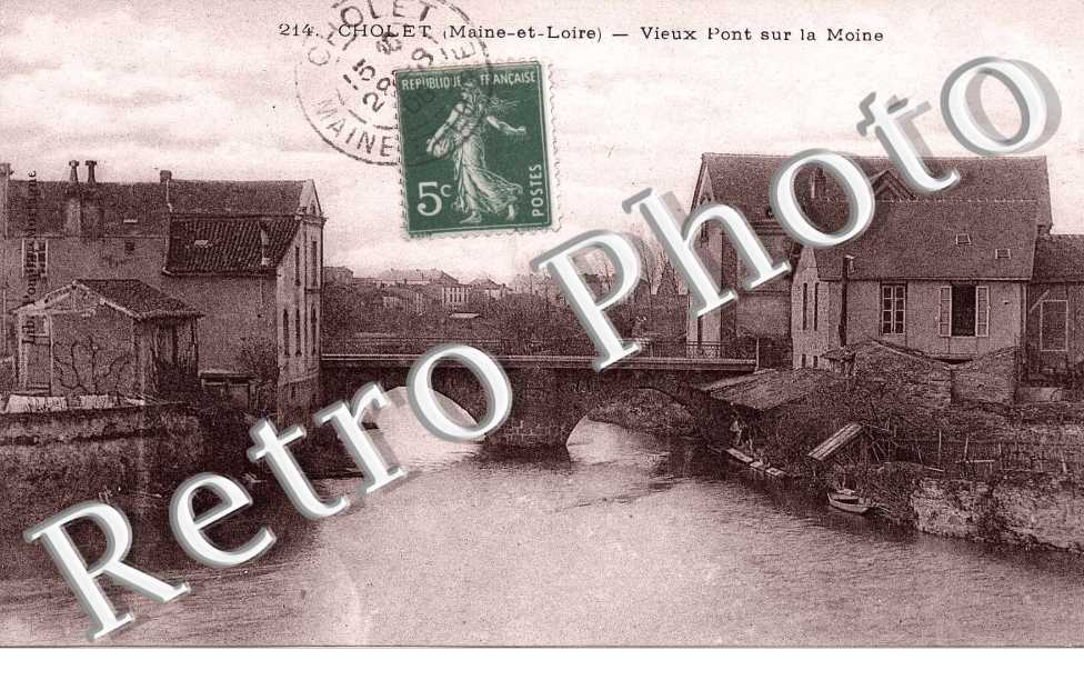 vieux pont sur la Moine