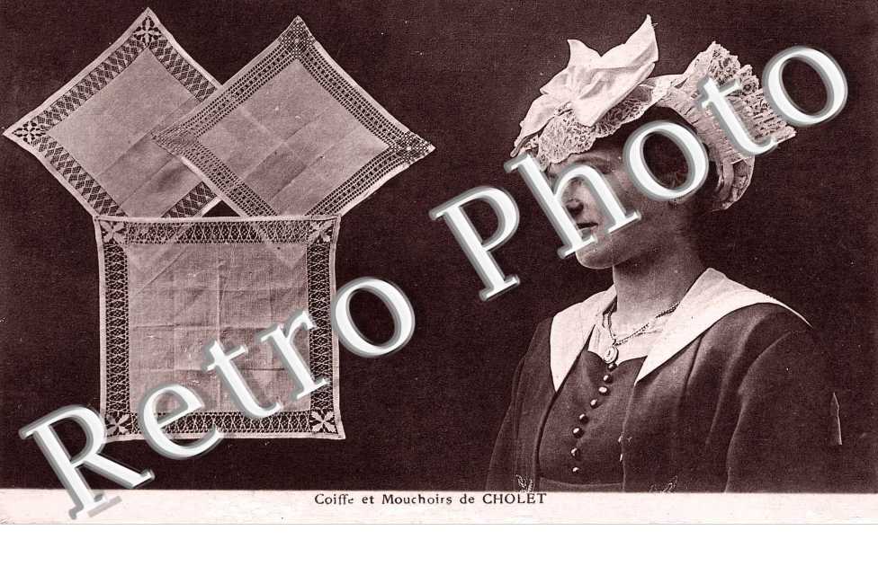 Coiffe et mouchoirs de Cholet