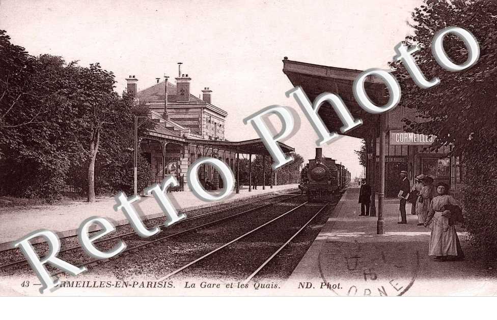 La gare et les quais