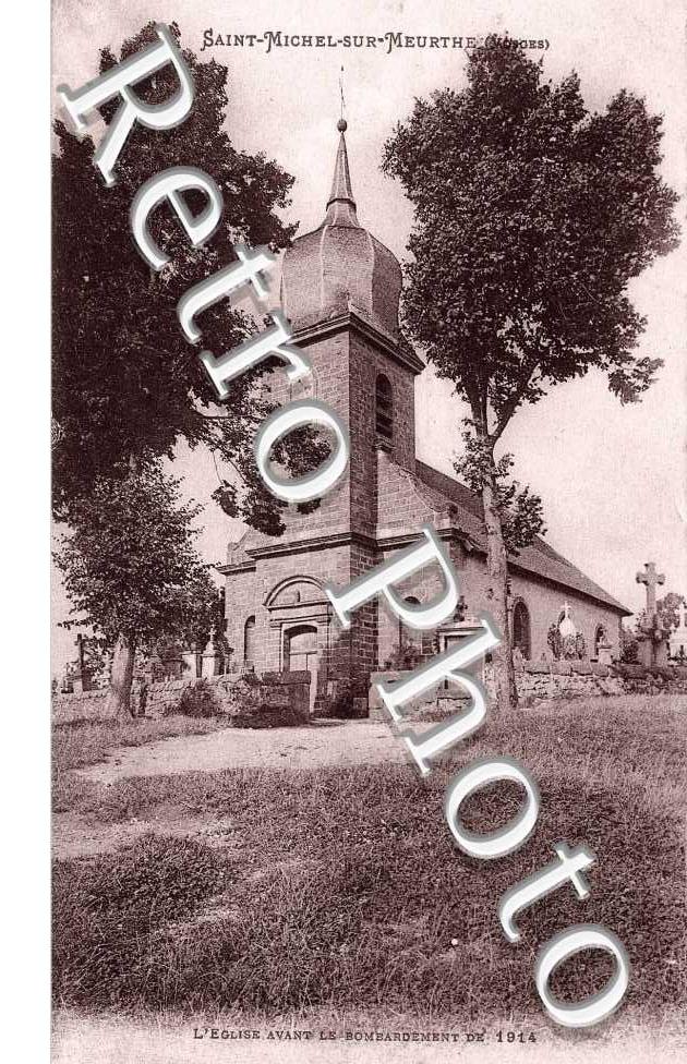 Eglise avant le bombardement de 1914