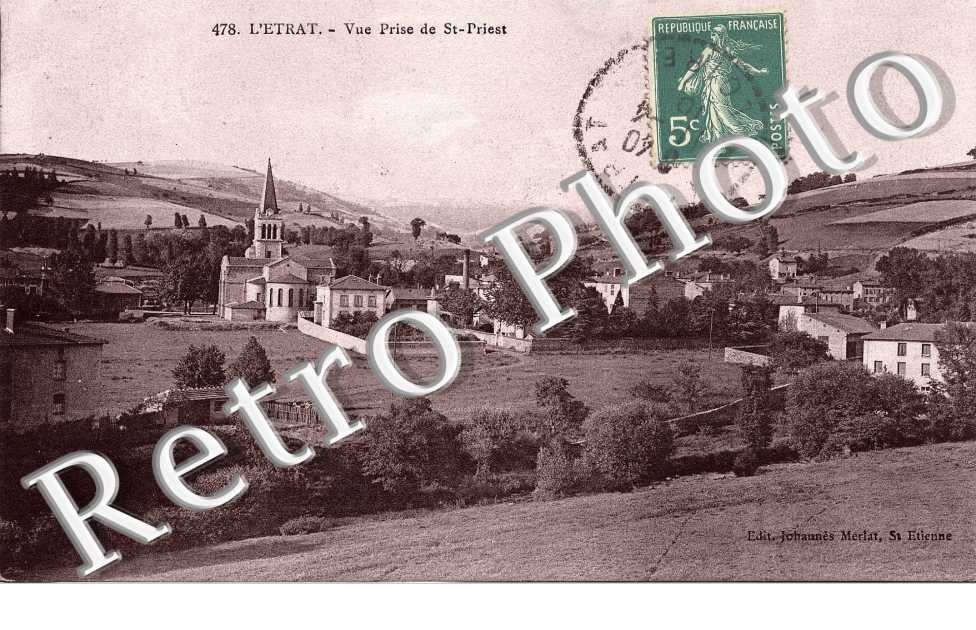 Vue prise de Saint-priest