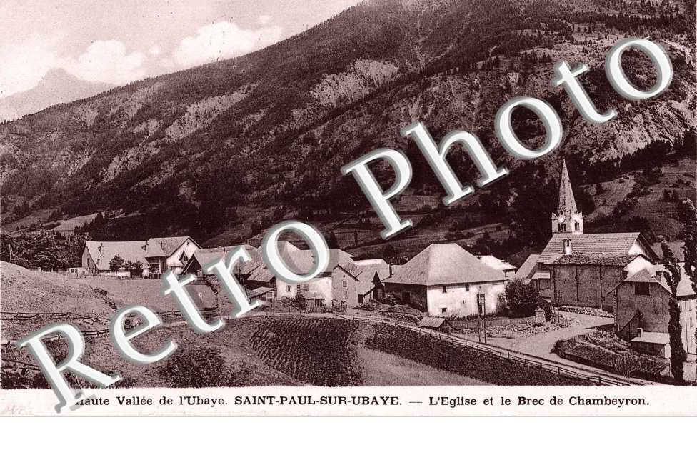 L' Egliseet le Brec du Chambeyron