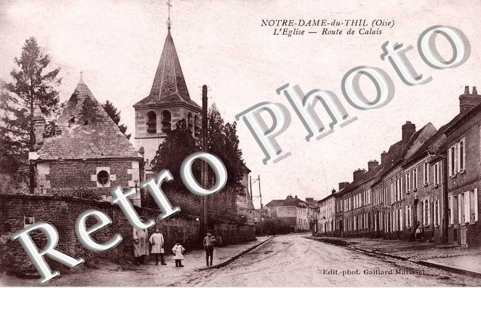 Notre Dame du Thil,Route de Calais