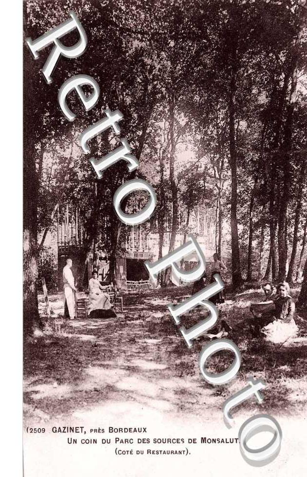 Un coin du parc des sources de Monsalut