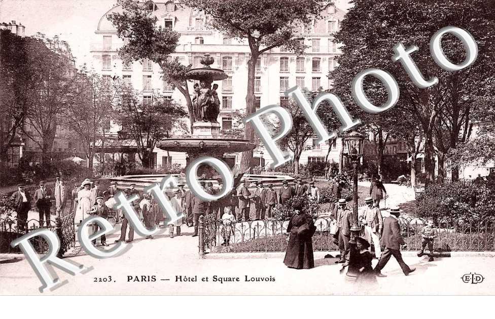 Hotel et square de Louvois