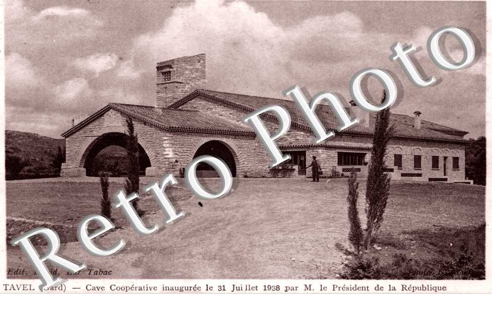 Cave cooperative inauguree le 31juillet 1938 par M. le president de la Republique
