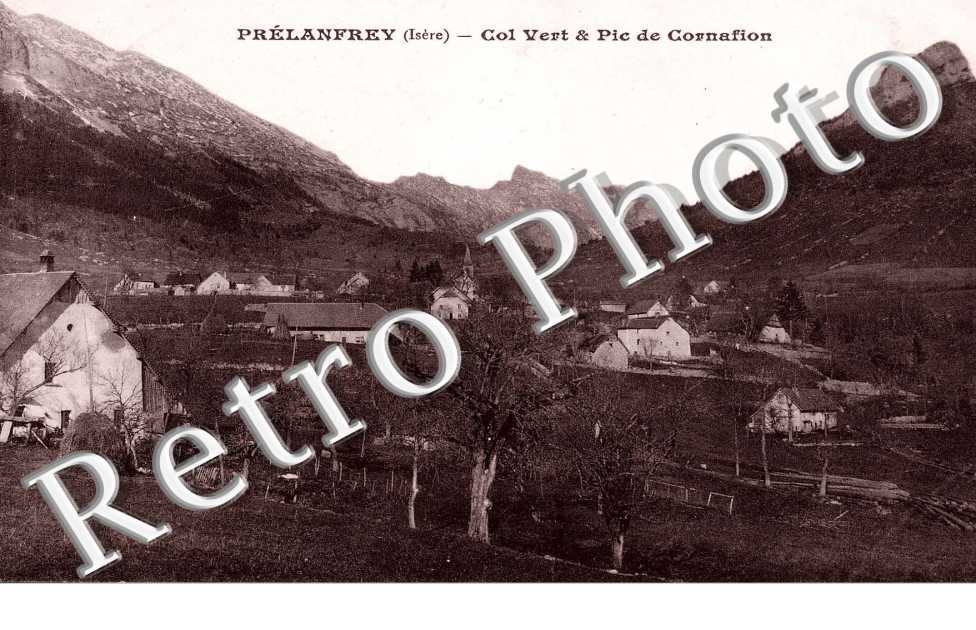 PRELANFREY col Vert et pic de Cornafion