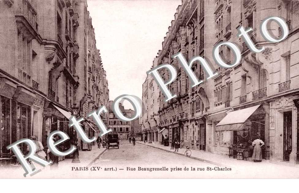 rue Beaugrenelle prise de la rue Saint-Charles