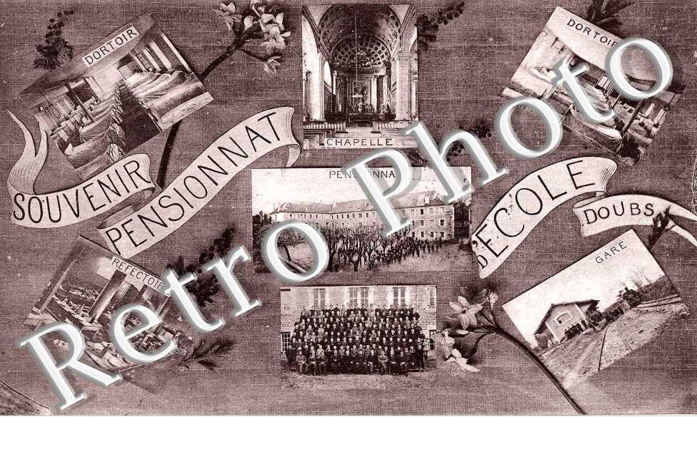 Souvenir pensionnat d'Ecole