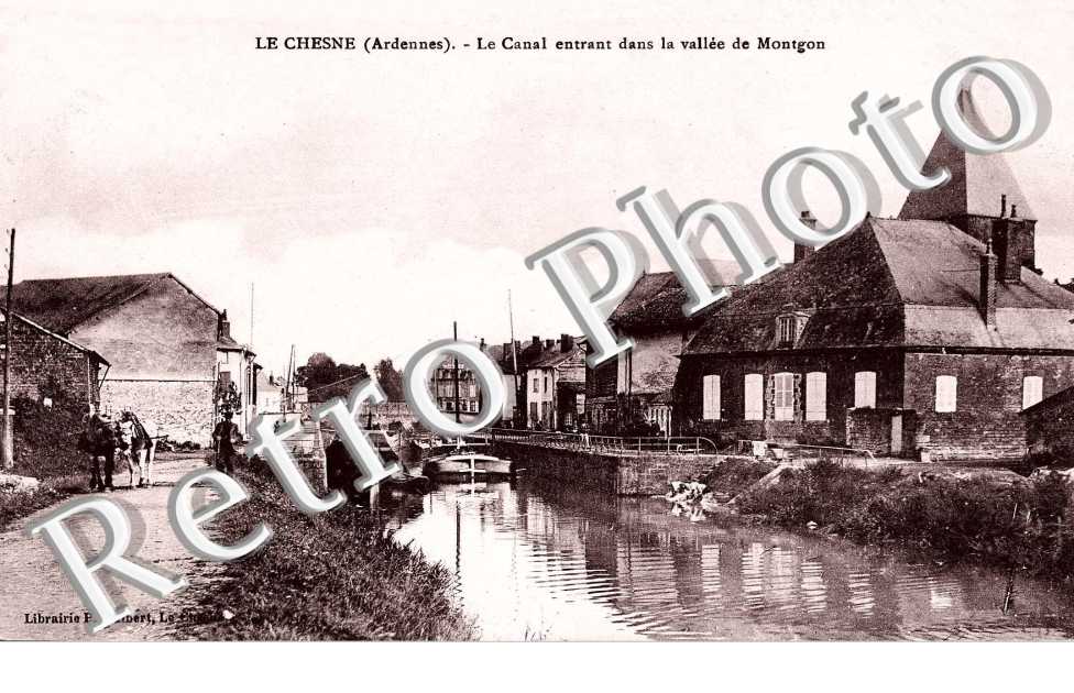 le canal entrant dans la vallee de Montgon