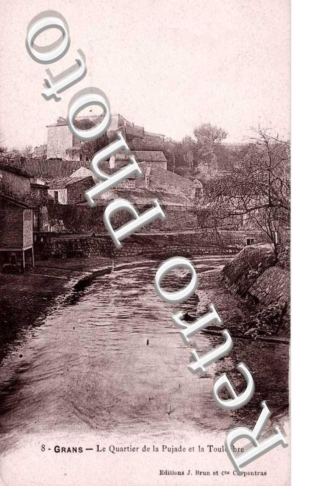 Le quartier de la Pujade et la Touloubre
