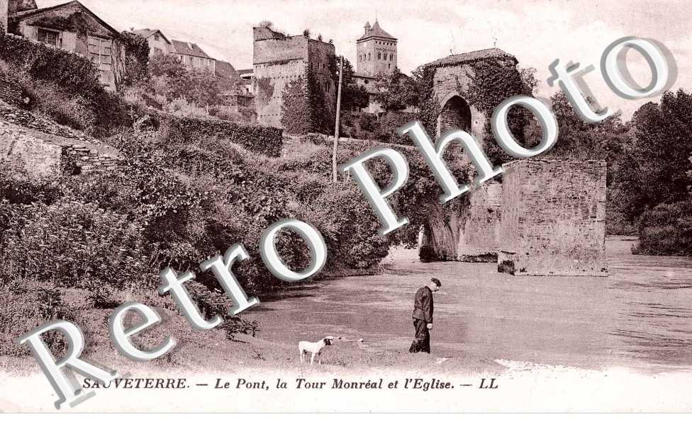 le pont, la tour et l'eglise