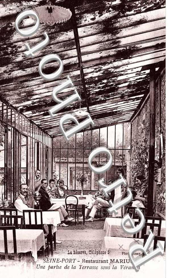 Restaurant Marius Terasse sous la veranda