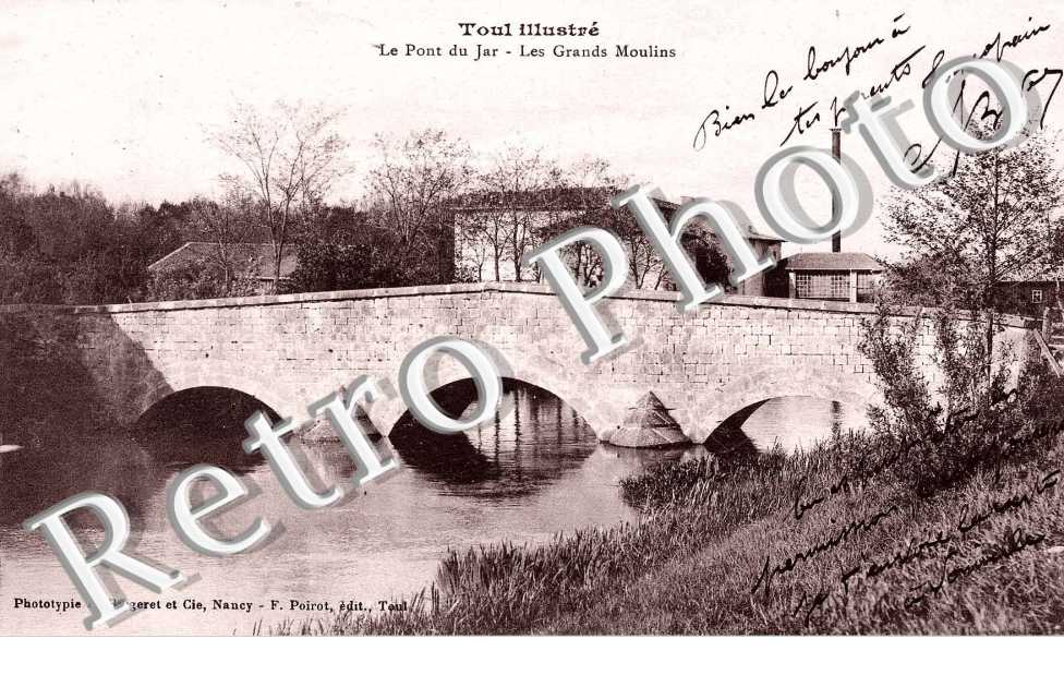 LE PONT DU JAR LES GRANDS MOULINS