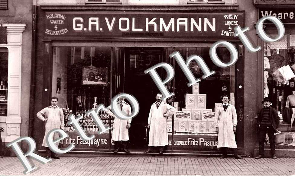G A VOLKMANN Kolonial Waken Delikatessen  Wein Likere und Spirituosen