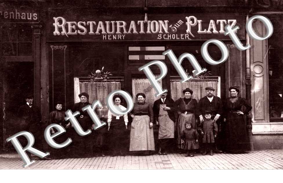 Restauration zum Platz - henry Scholer