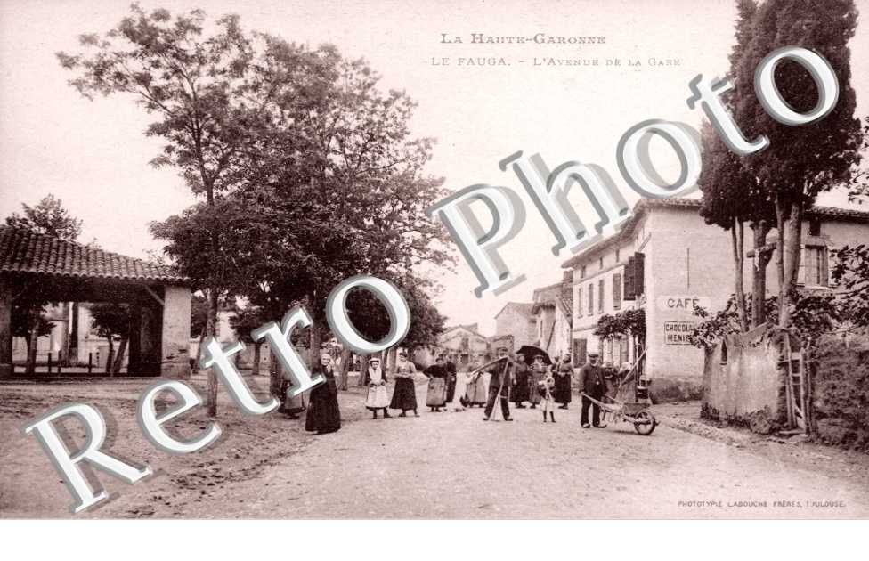 L'avenue de la gare
