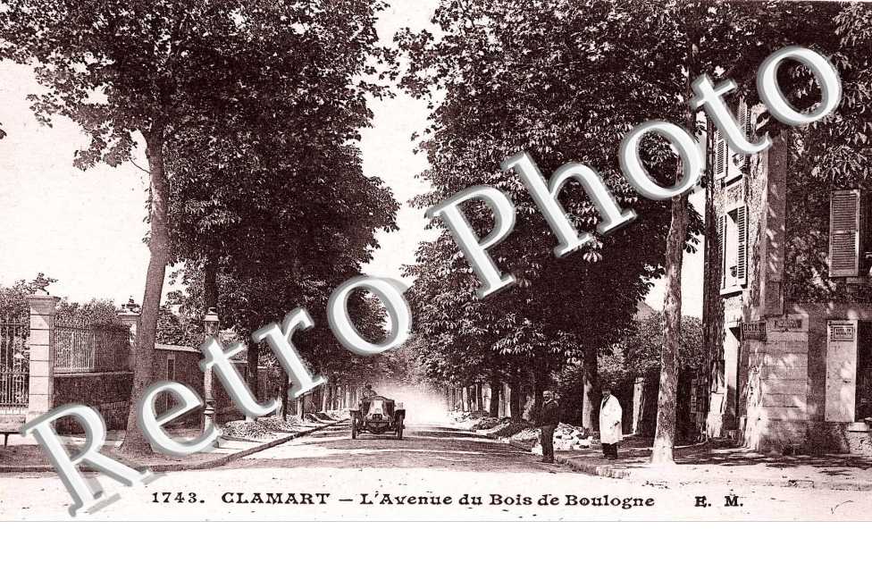 l'avenue du Bois de Boulogne