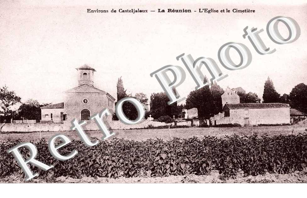 Eglise et le Cimetiere