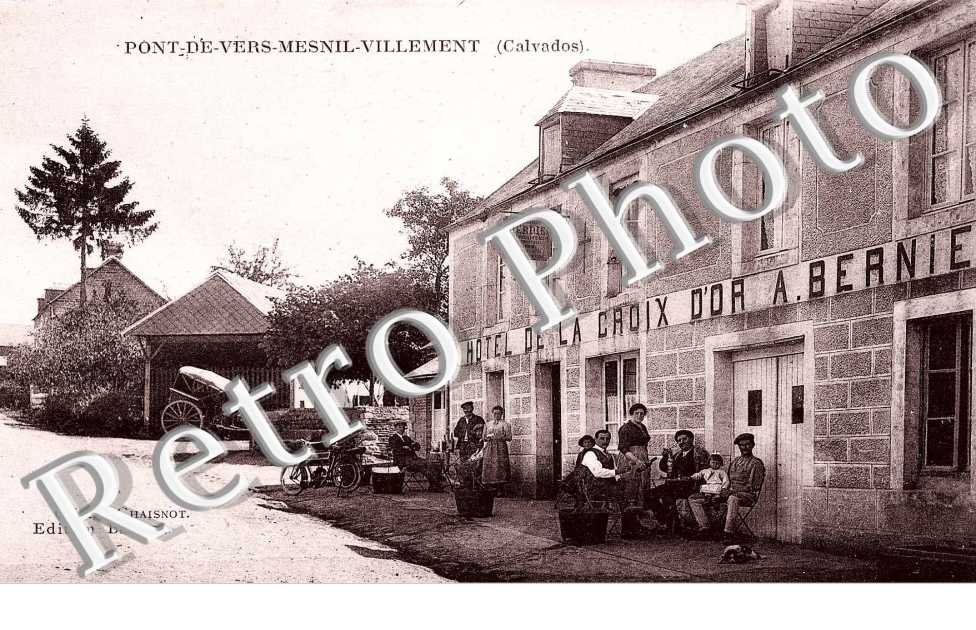Pont-de-Vers-Mesnil-Villement  Hotel de la Croix d'or