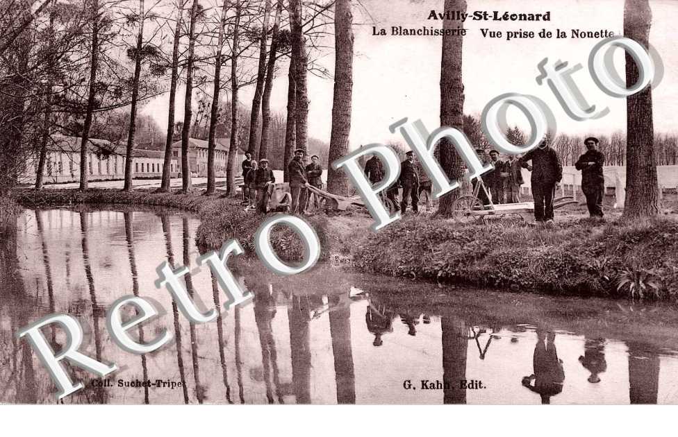 Vue prise de la Nonette - la blanchisserie