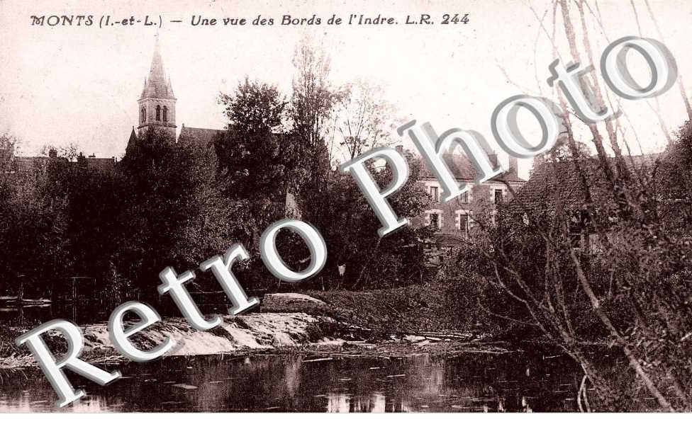 Une Vue des Bords de l'Indre