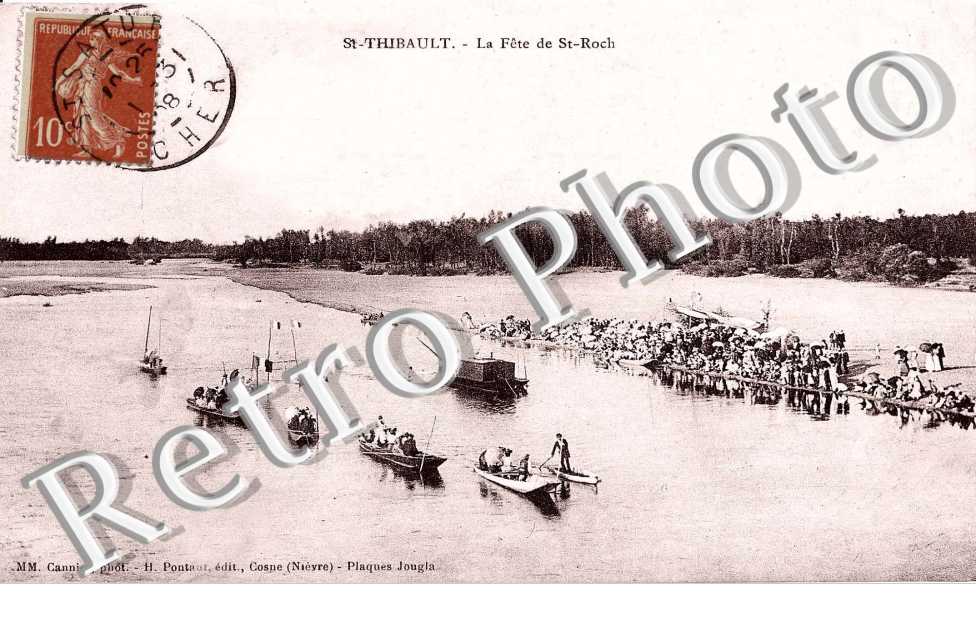 Saint-Thibault -   la fete de st roch