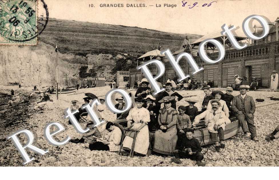Les Grandes Dalles - La plage