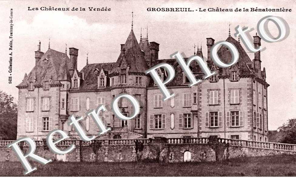 CHATEAU DE LA Benatonniere
