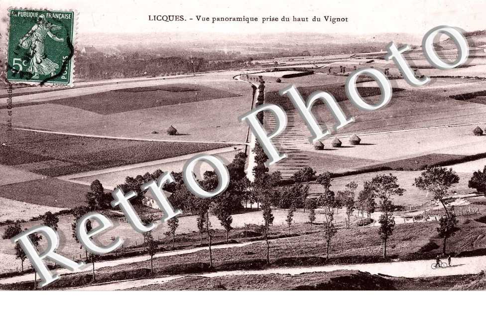 Vue panoramique prise du haut du Vignot